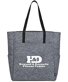 Custom Trade Show & Conference Tote Bags: The Goods Recycled Felt Tall Shopper
